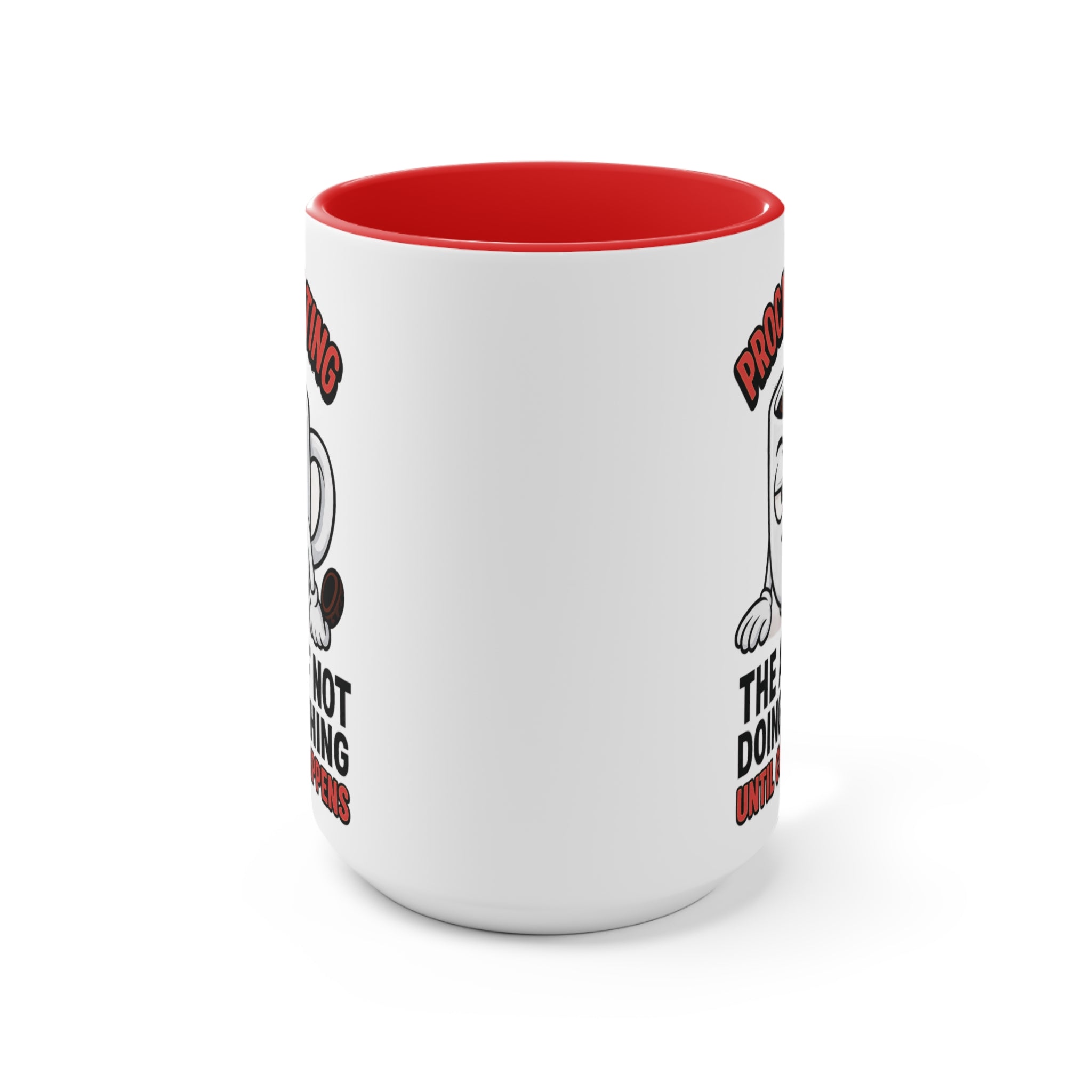 ☕ Procaffeinating Mug – The Official Coffee Lover’s Delay Tactic